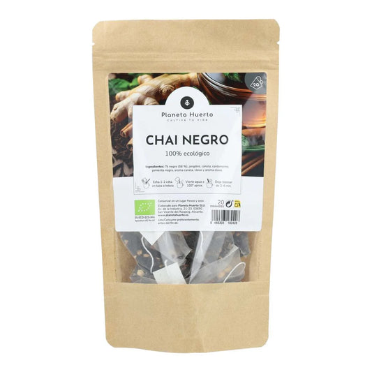 Té Negro Chai tea ECO 20 pirámides