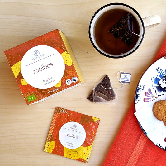 Rooibos en sachets pyramidaux en étui