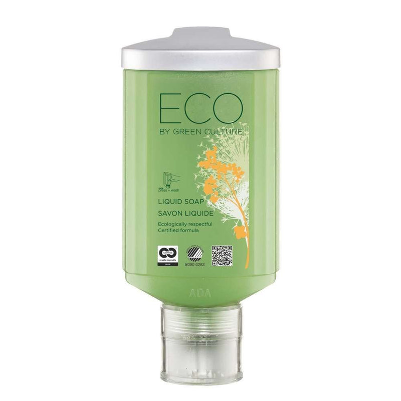 Sabonete líquido ecológico de 300ml para hotel da Green Culture – Press + Wash