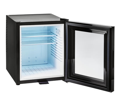 Minibar 40L con puerta de cristal para habitación de hotel