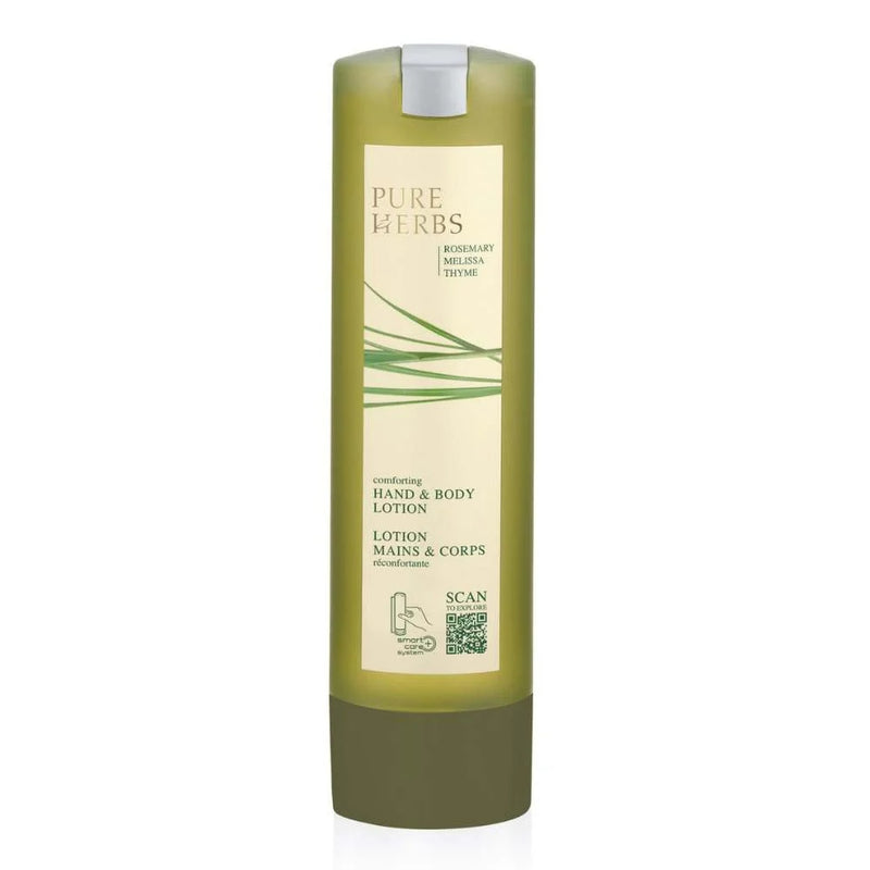 Loção Corporal e de Mãos Pure Herbs Smart Care 300ml para Hotéis