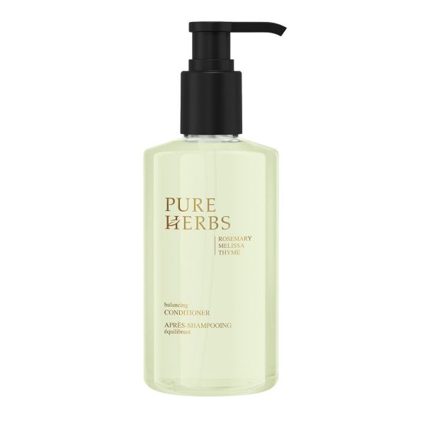 Condicionador de ambiente Pure Herbs 300ml para hotéis - Bomba doseadora