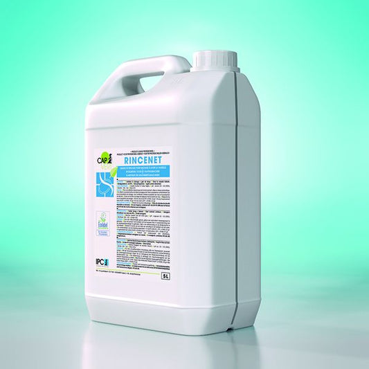 Liquide de rinçage favorisant le séchage de la vaisselle RINCENET ECOLABEL