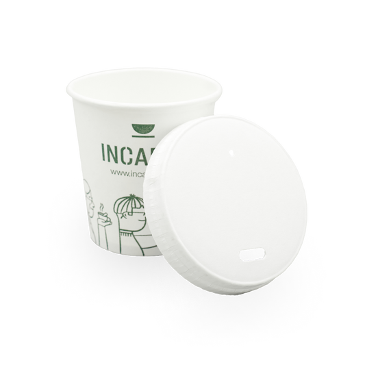 Couvercles Branding Incapto - 50 unités - 4oz (120 ml)