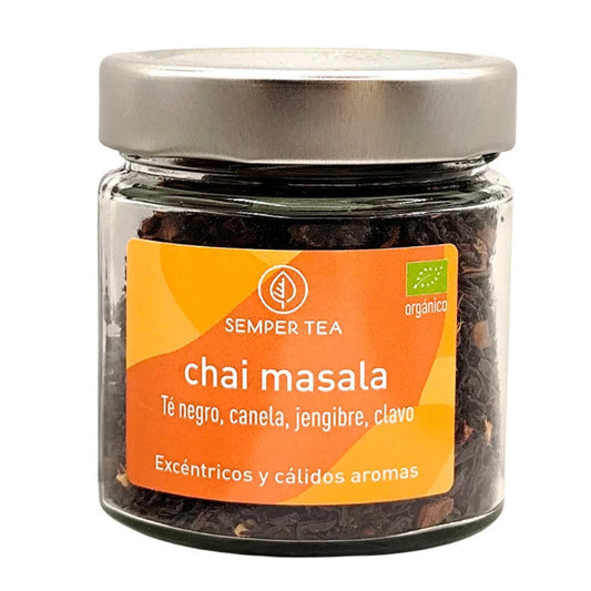 Chai Masala bio en vrac en pot en verre 50g