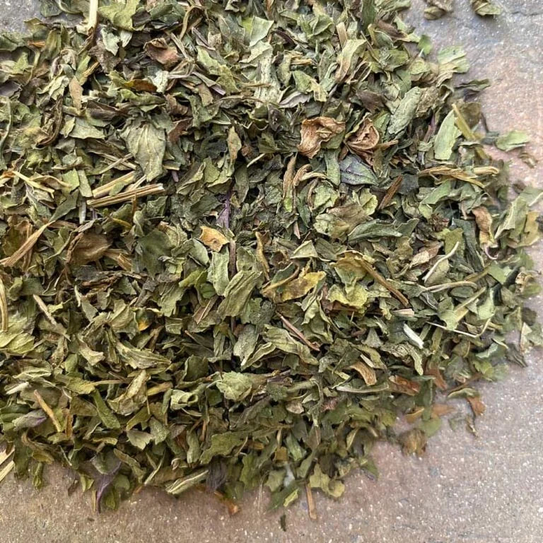 Brise de menthe bio en vrac en bocal en verre 60g
