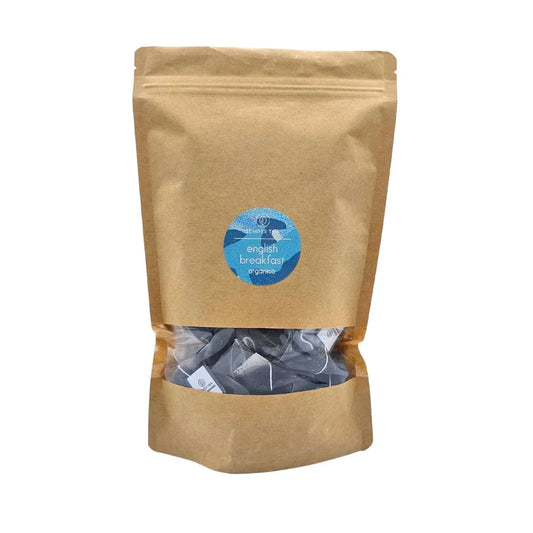 English Breakfast pyramides en vrac dans un sachet en papier kraft
