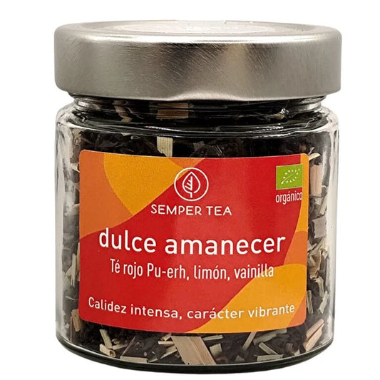 Doux lever de soleil bio en vrac en pot de verre 55g