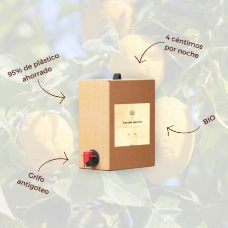 Jabón de limón BIO - Recargable 10L para hoteles