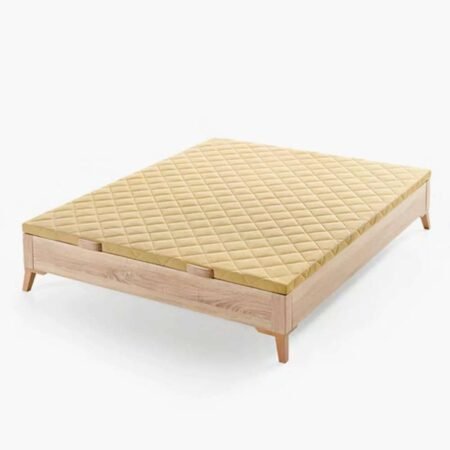 Canapé de madera Niza color cambrian para hoteles