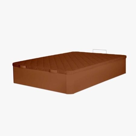 Canapé de madera Rodas color nogal para hoteles
