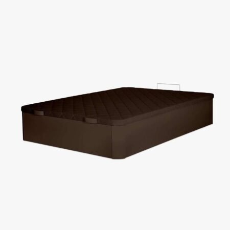 Canapé de madera Rodas color wengue para hoteles