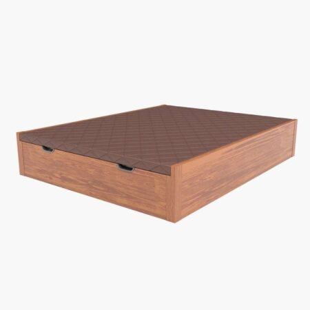 Canapé de madera Sofy color bellota para hoteles