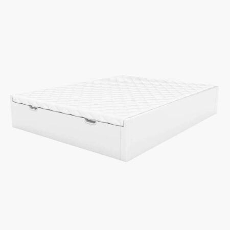 Canapé de madera Sofy color blanco para hoteles