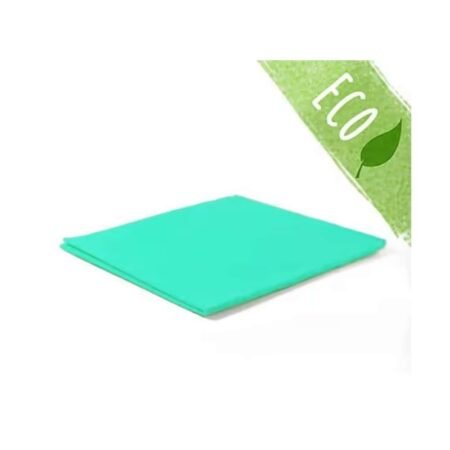 Bayeta verde biodegradable ECO a granel para hoteles