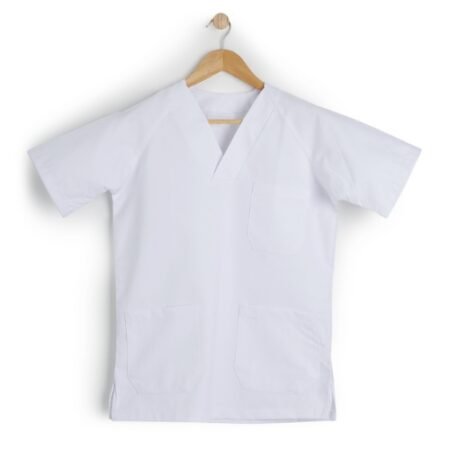 Veste à manches courtes et col en V pour hôtels