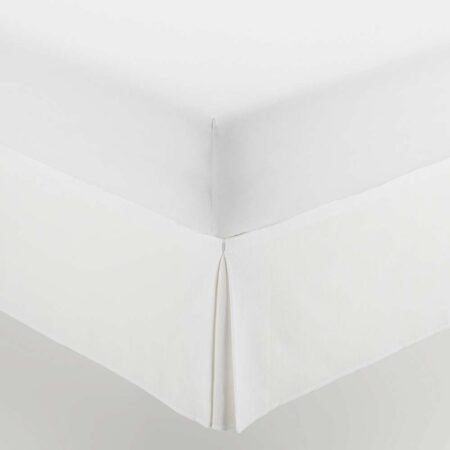 Housse de canapé type quilt blanche