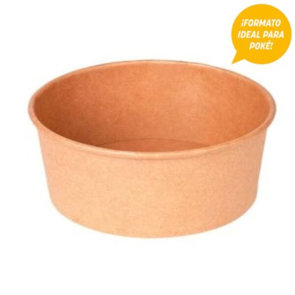 Ensaladeras kraft cartón 1300