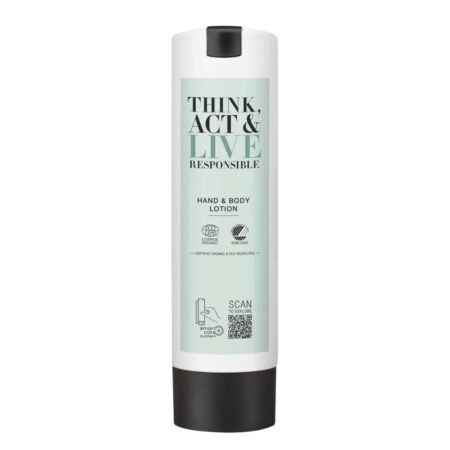 Loción manos y cuerpo 300ml para Hoteles Think Act & Live -Smart Care