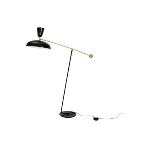 Lámpara de pie G1F para hoteles - Colección Pierre Guariche