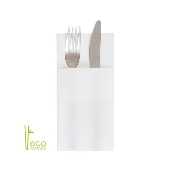 Servilletas blancas canguro 40x40