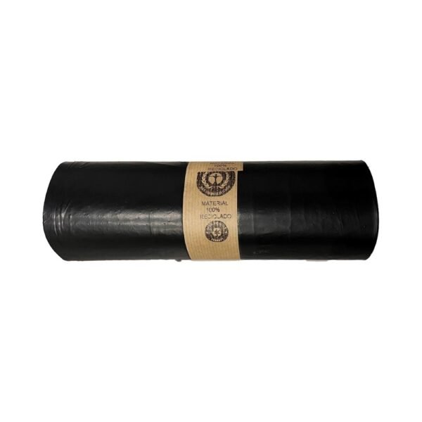 Rollo bolsas negras recicladas