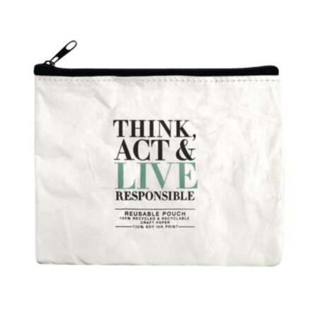 Bolsitas recargables de papel reciclado para hoteles - Think act & live