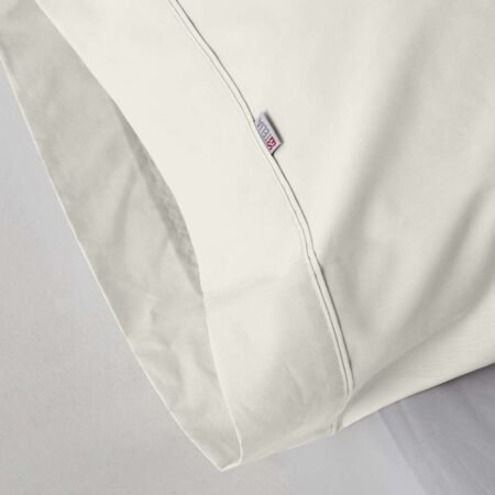 Fundas de almohada crema 144hilos