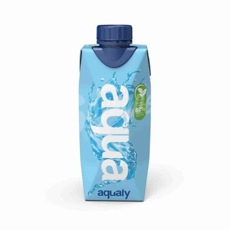 Agua en Cartón Aqualy 330 ml para hoteles