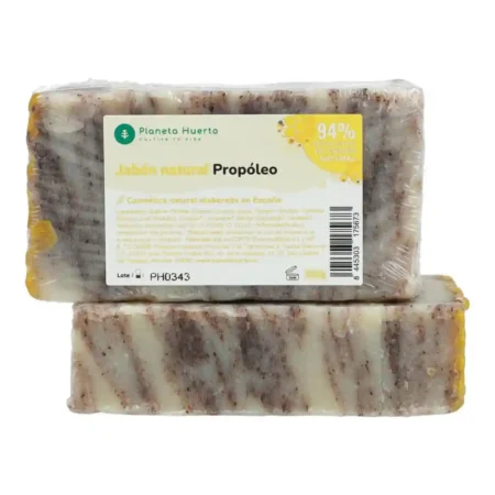 Jabón natural a base de aceite de oliva y propóleo 100 g para hoteles