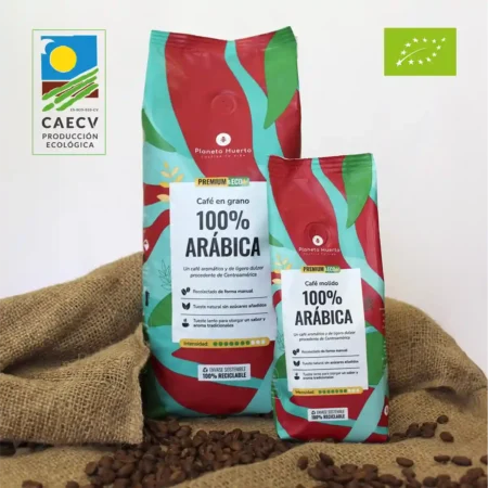Café molido Eco 100% Arábica 250 g para hoteles