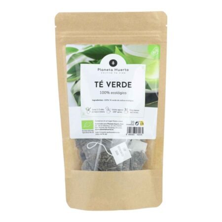 Té Verde Gunpowder ECO  20 pirámides