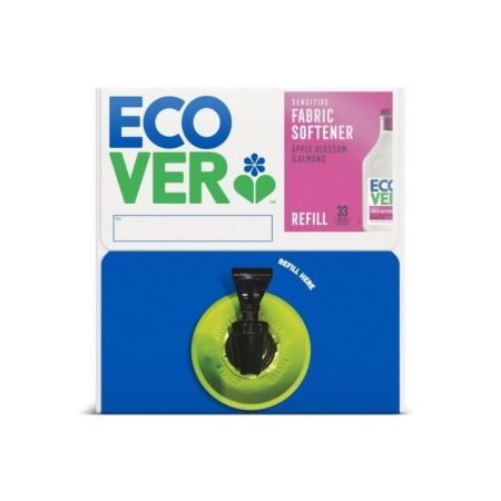 ECOVER Adoucissant à lessive parfum pomme et amande 15 litres
