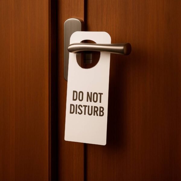 Door Hanger pour hôtels