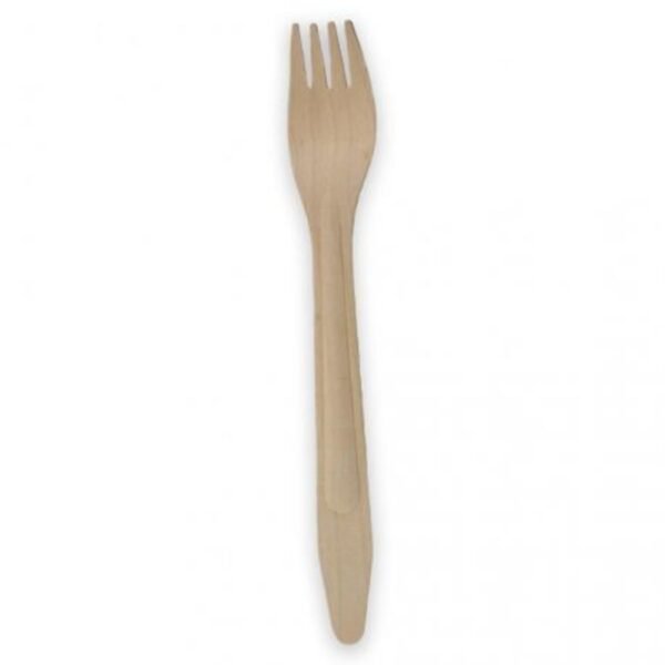 Tenedores madera 165 mm